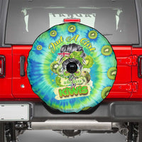 Just a Girl Who Loves Kiwis Spare Tire Cover New Zealand Tie Dye DT02 - Polynesian Pride