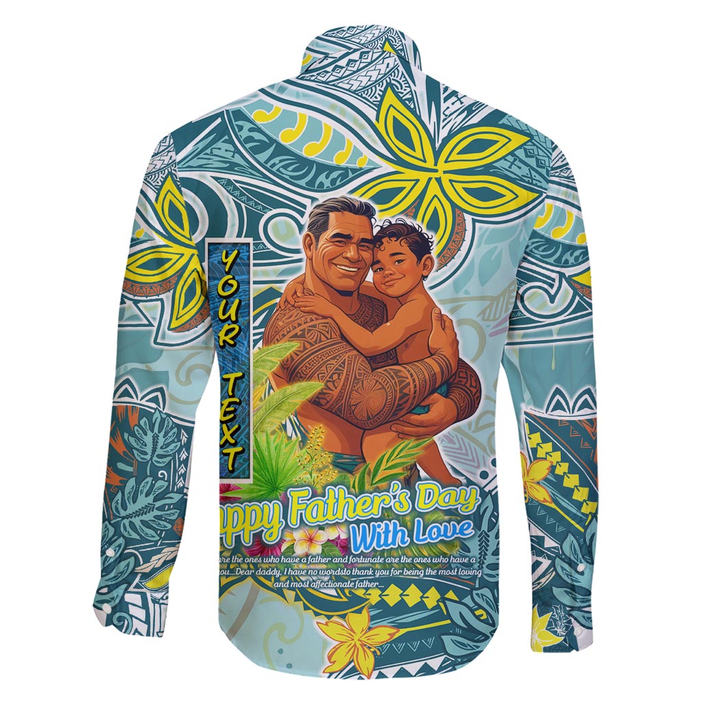 Palau Father's Day Polynesia Family Matching Mermaid Dress and Hawaiian Shirt Dad and Son DT02 - Polynesian Pride