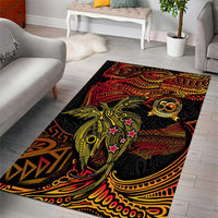 Papua New Guinea 50th Independence Day Area Rug Culture Spirit and Sovereignty DT02 - Polynesian Pride