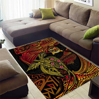 Papua New Guinea 50th Independence Day Area Rug Culture Spirit and Sovereignty DT02 - Polynesian Pride