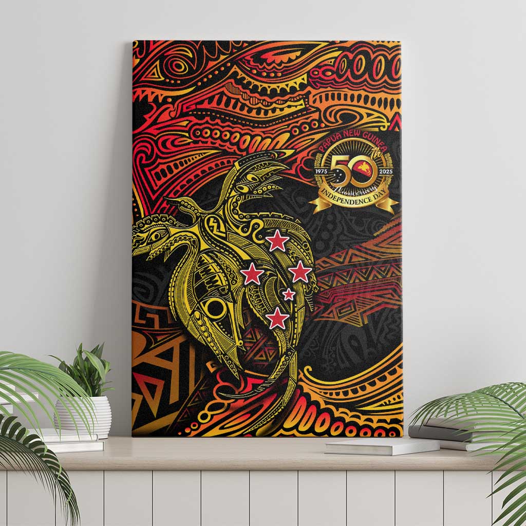 Papua New Guinea 50th Independence Day Canvas Wall Art Culture Spirit and Sovereignty DT02 - Polynesian Pride