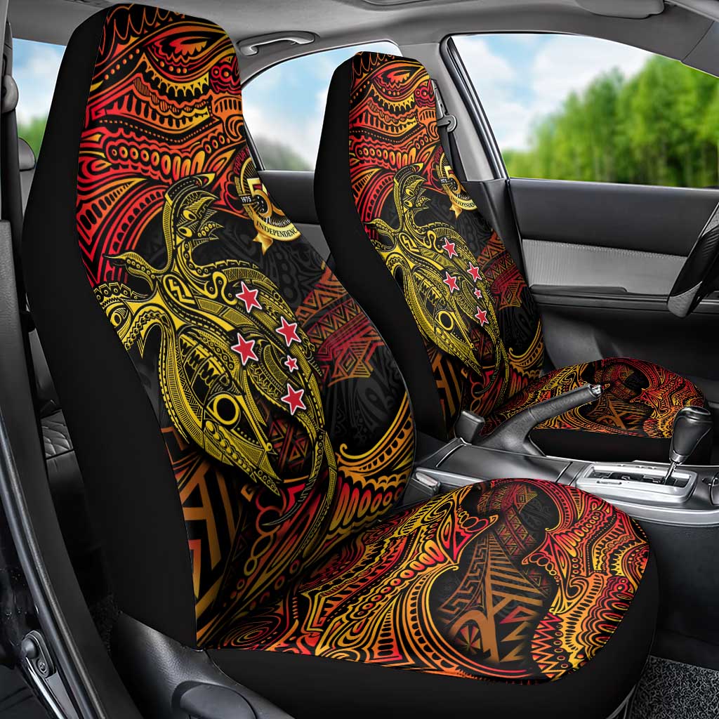 Papua New Guinea 50th Independence Day Car Seat Cover Culture Spirit and Sovereignty DT02 - Polynesian Pride