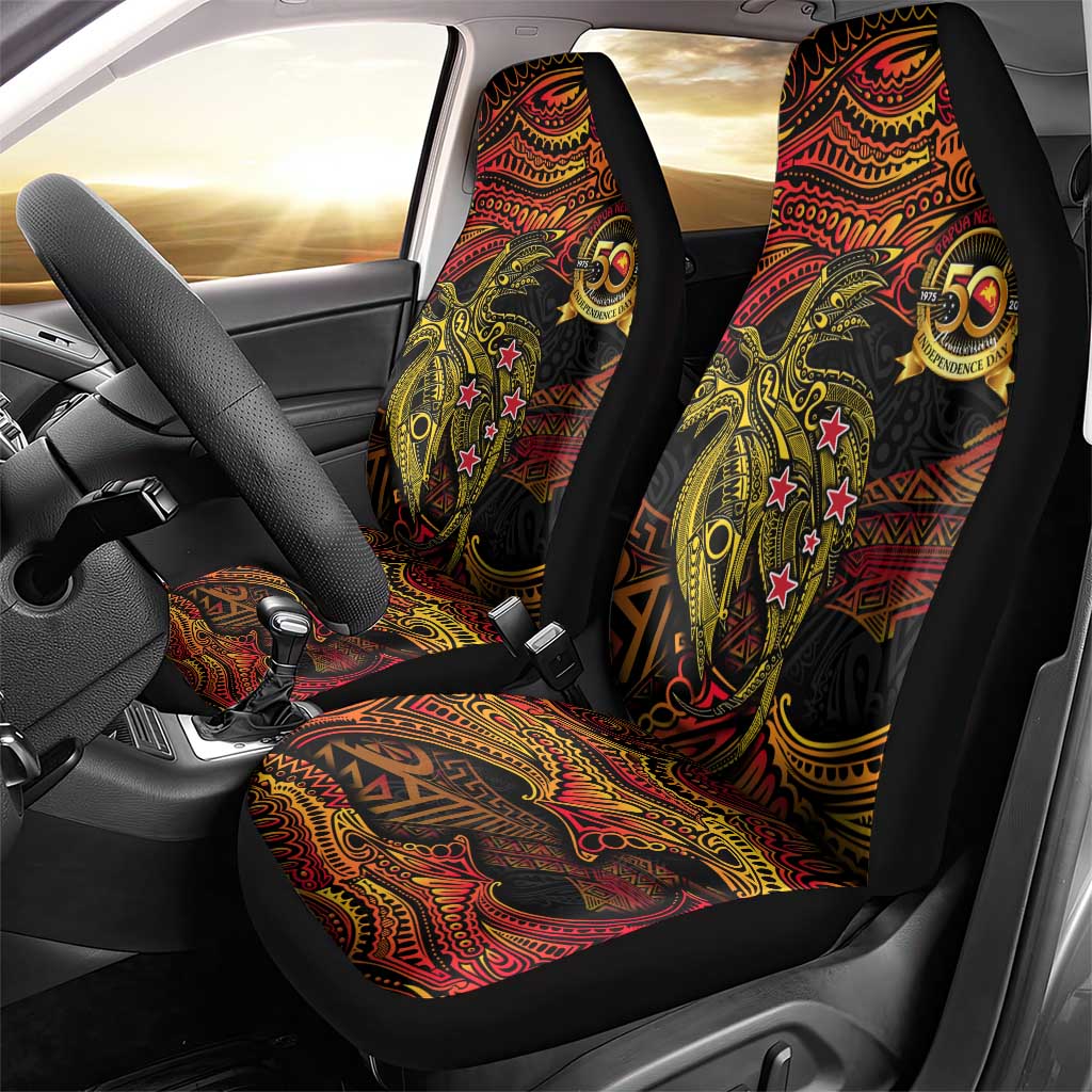 Papua New Guinea 50th Independence Day Car Seat Cover Culture Spirit and Sovereignty DT02 - Polynesian Pride