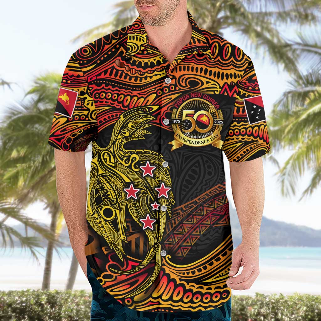 Papua New Guinea 50th Independence Day Hawaiian Shirt Culture Spirit and Sovereignty DT02 - Polynesian Pride
