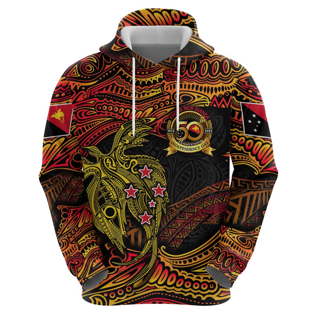 Papua New Guinea 50th Independence Day Hoodie Culture Spirit and Sovereignty DT02 - Polynesian Pride
