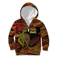 Papua New Guinea 50th Independence Day Kid Hoodie Culture Spirit and Sovereignty DT02 Zip Hoodie Art - Polynesian Pride