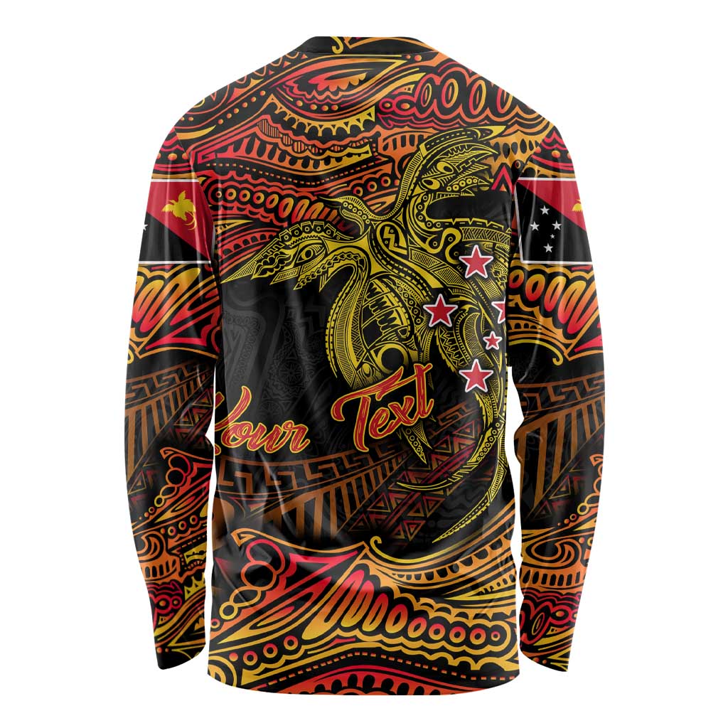 Papua New Guinea 50th Independence Day Long Sleeve Shirt Culture Spirit and Sovereignty DT02 - Polynesian Pride