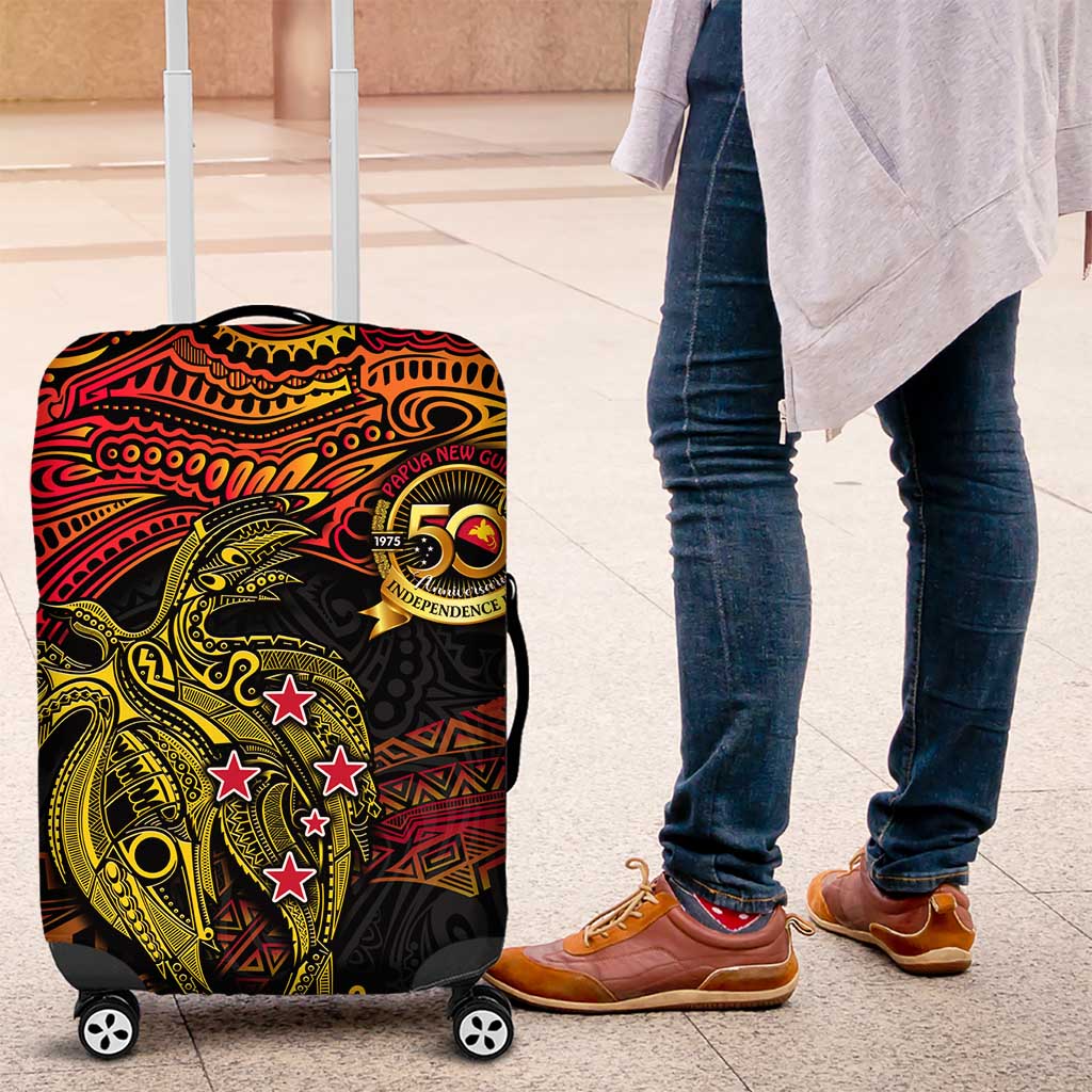 Papua New Guinea 50th Independence Day Luggage Cover Culture Spirit and Sovereignty DT02 Art - Polynesian Pride
