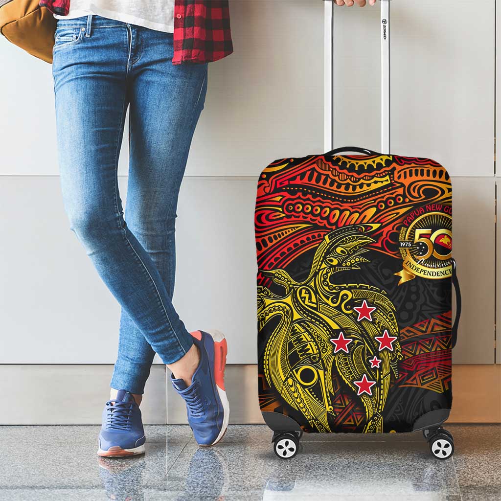 Papua New Guinea 50th Independence Day Luggage Cover Culture Spirit and Sovereignty DT02 - Polynesian Pride