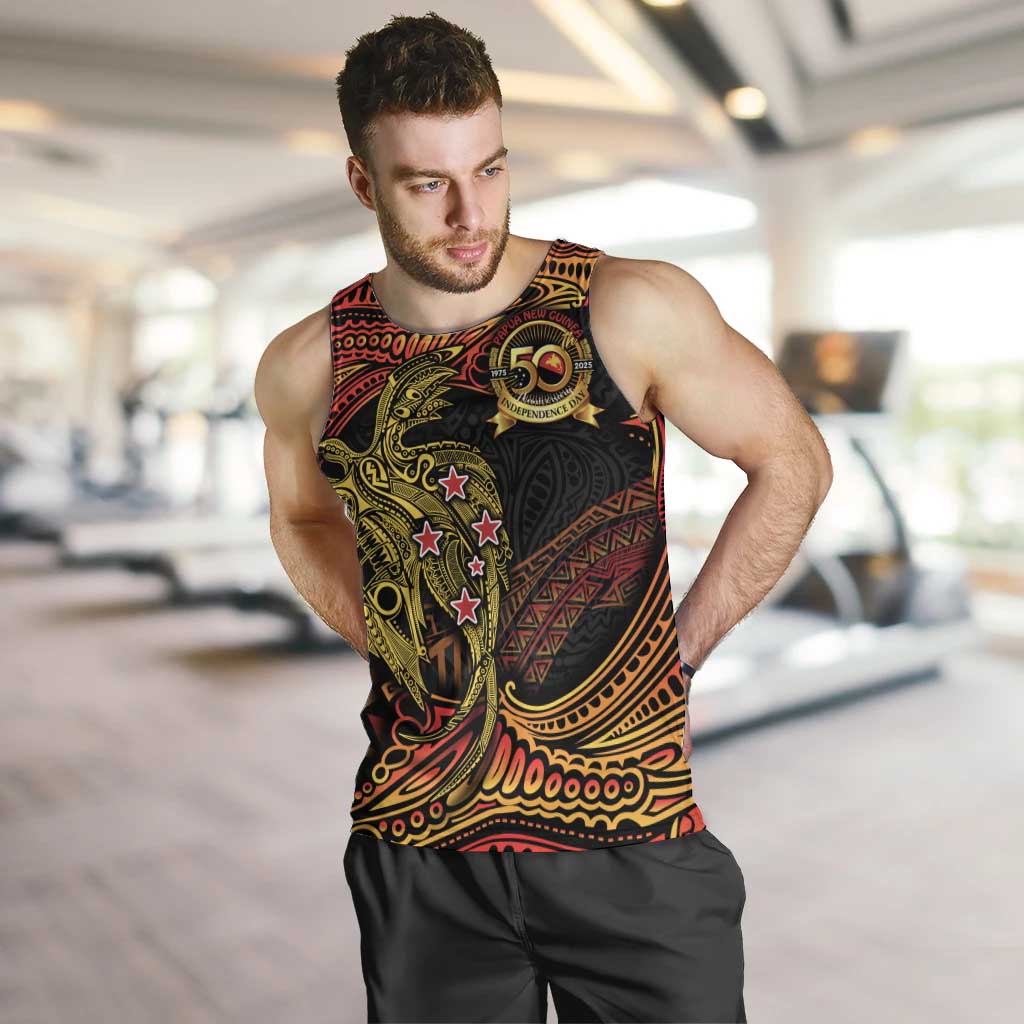 Papua New Guinea 50th Independence Day Men Tank Top Culture Spirit and Sovereignty DT02 Art - Polynesian Pride