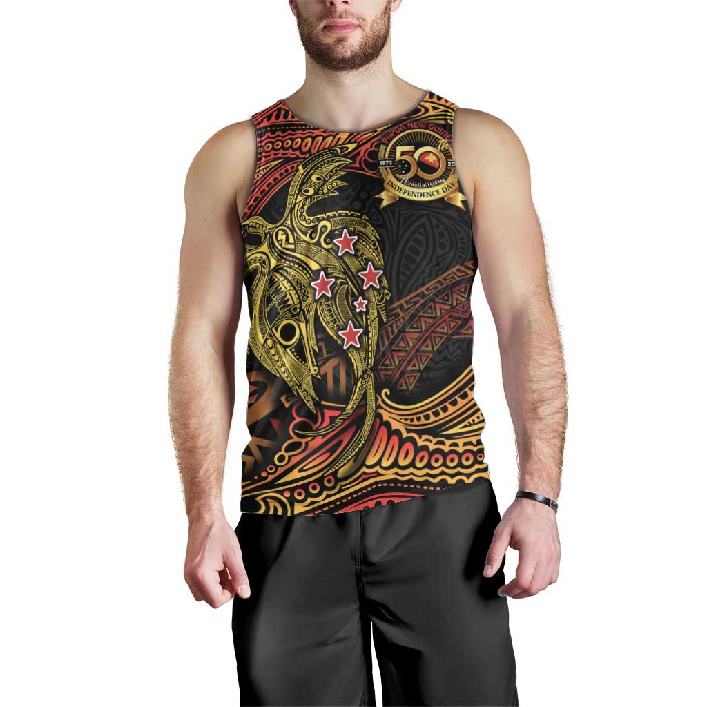 Papua New Guinea 50th Independence Day Men Tank Top Culture Spirit and Sovereignty DT02 - Polynesian Pride