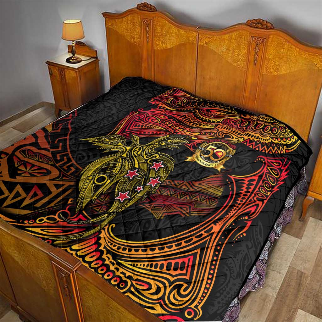 Papua New Guinea 50th Independence Day Quilt Culture Spirit and Sovereignty DT02 - Polynesian Pride