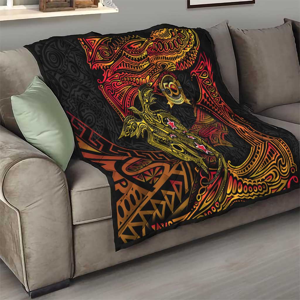 Papua New Guinea 50th Independence Day Quilt Culture Spirit and Sovereignty DT02 - Polynesian Pride
