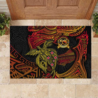 Papua New Guinea 50th Independence Day Rubber Doormat Culture Spirit and Sovereignty DT02 Art - Polynesian Pride