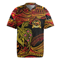 Papua New Guinea 50th Independence Day Rugby Jersey Culture Spirit and Sovereignty DT02 Art - Polynesian Pride