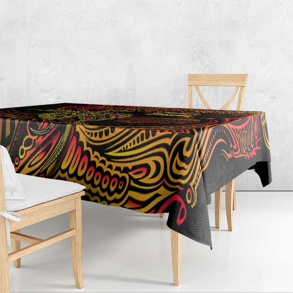 Papua New Guinea 50th Independence Day Tablecloth Culture Spirit and Sovereignty