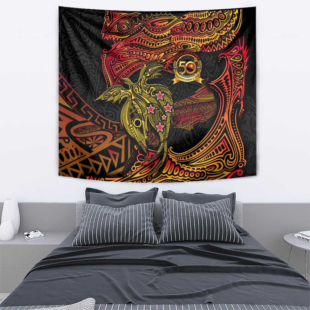 Papua New Guinea 50th Independence Day Tapestry Culture Spirit and Sovereignty DT02 - Polynesian Pride
