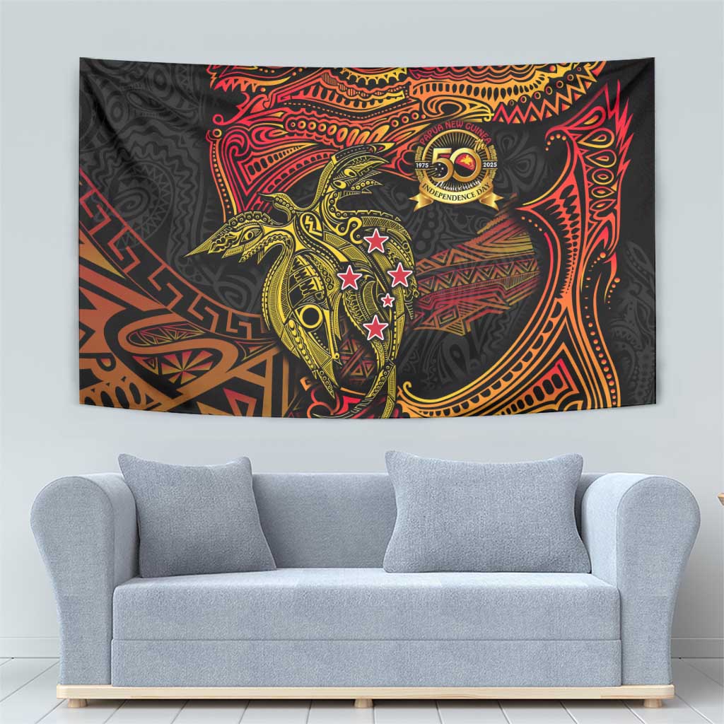 Papua New Guinea 50th Independence Day Tapestry Culture Spirit and Sovereignty DT02 - Polynesian Pride