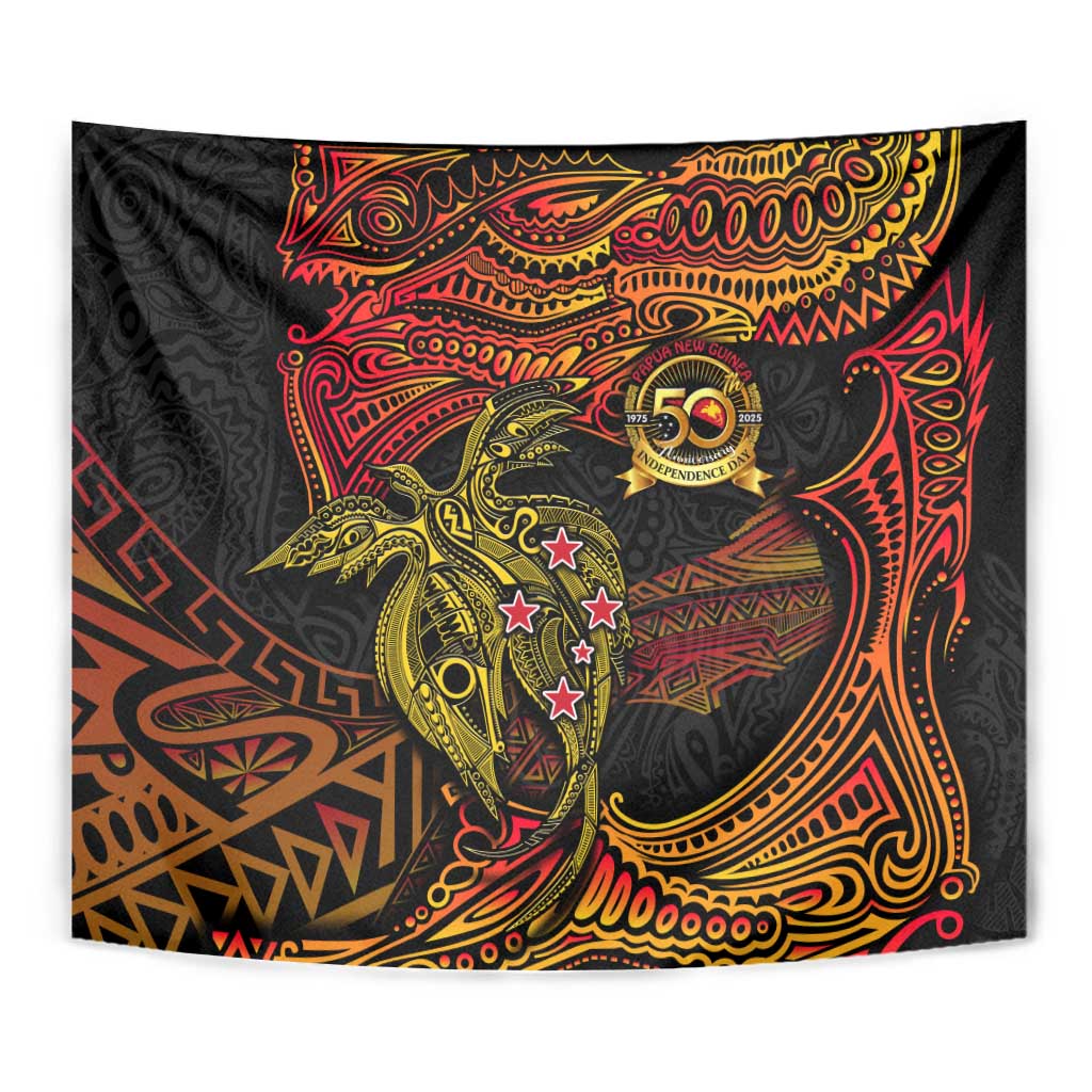 Papua New Guinea 50th Independence Day Tapestry Culture Spirit and Sovereignty DT02 - Polynesian Pride