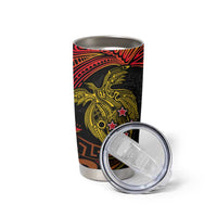 Papua New Guinea 50th Independence Day Tumbler Cup Culture Spirit and Sovereignty DT02 - Polynesian Pride