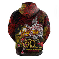 PNG 1975 - 2025 Hoodie Papua New Guinea 50th Independence Anniversary