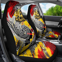 Papua New Guinea 50th Independence Day Car Seat Cover Celebrate Our History, Inspire Our Future DT02 - Polynesian Pride