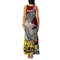 Papua New Guinea 50th Independence Day Family Matching Tank Maxi Dress and Hawaiian Shirt Celebrate Our History, Inspire Our Future DT02 - Polynesian Pride