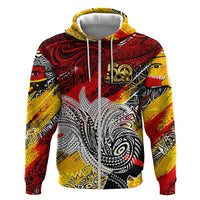 Papua New Guinea 50th Independence Day Hoodie Celebrate Our History, Inspire Our Future
