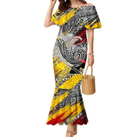 Papua New Guinea 50th Independence Day Mermaid Dress Celebrate Our History, Inspire Our Future DT02 Women Art - Polynesian Pride