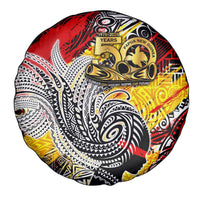 Papua New Guinea 50th Independence Day Spare Tire Cover Celebrate Our History, Inspire Our Future DT02 - Polynesian Pride