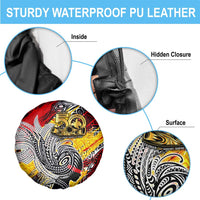 Papua New Guinea 50th Independence Day Spare Tire Cover Celebrate Our History, Inspire Our Future DT02 - Polynesian Pride