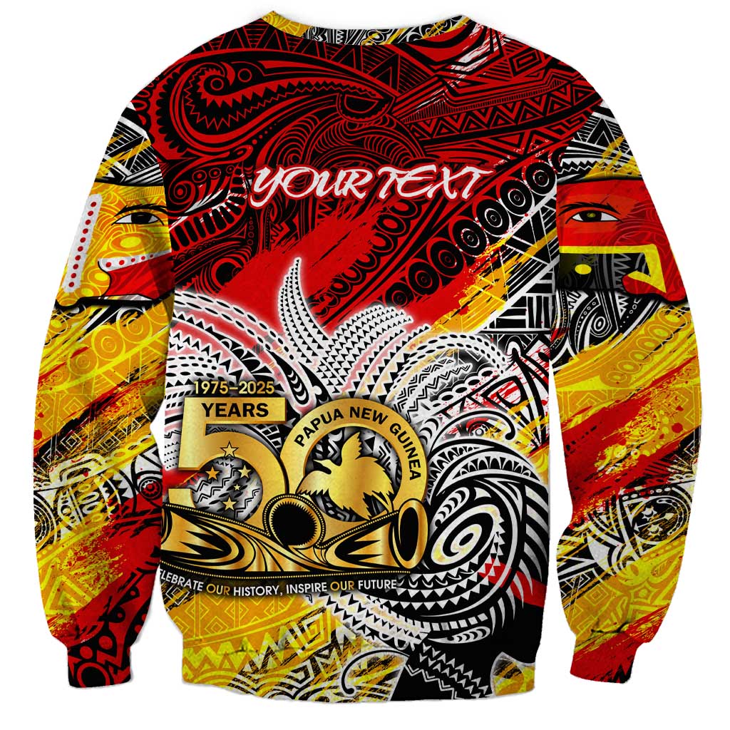 Papua New Guinea 50th Independence Day Sweatshirt Celebrate Our History, Inspire Our Future