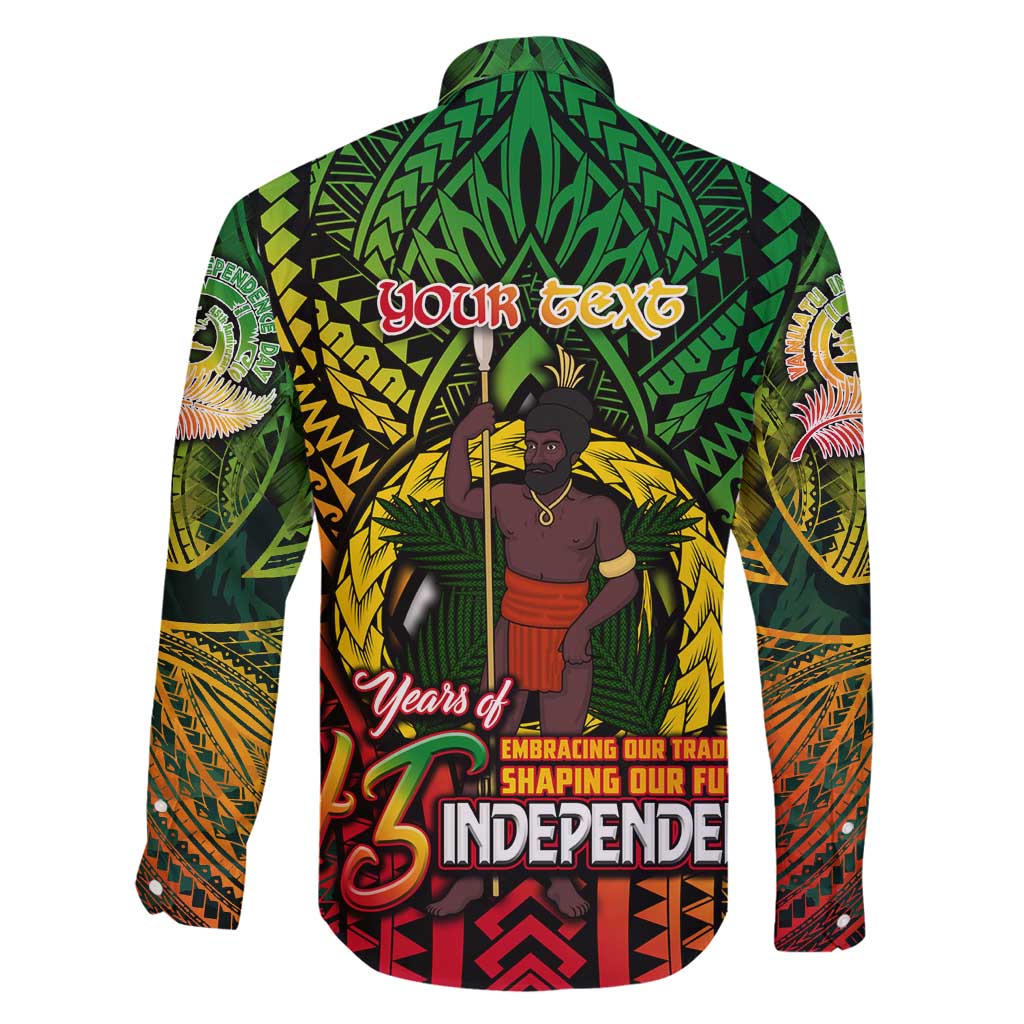 Vanuatu 45th Independence Anniversary Family Matching Summer Maxi Dress and Hawaiian Shirt Embracing Our Traditions Shaping Our Future DT02 - Polynesian Pride