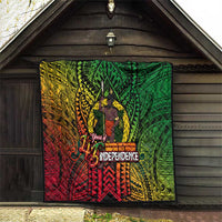 Vanuatu 45th Independence Anniversary Quilt Embracing Our Traditions Shaping Our Future DT02 - Polynesian Pride
