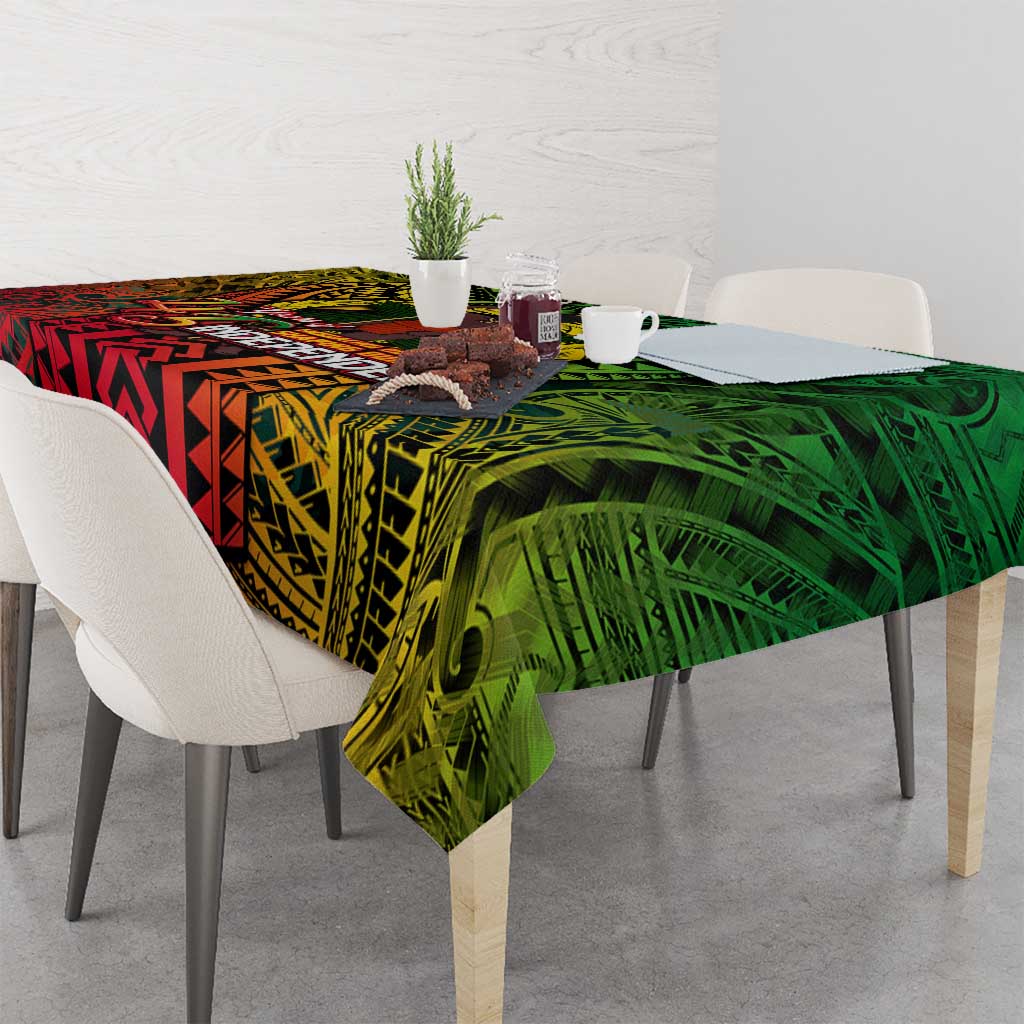 Vanuatu 45th Independence Anniversary Tablecloth Embracing Our Traditions Shaping Our Future