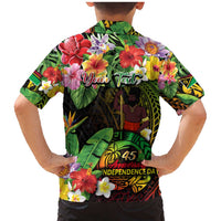 45th Anniversary of Freedom Vanuatu Family Matching Mermaid Dress and Hawaiian Shirt Island Pride Cultural Power Pacific Unity DT02 - Polynesian Pride
