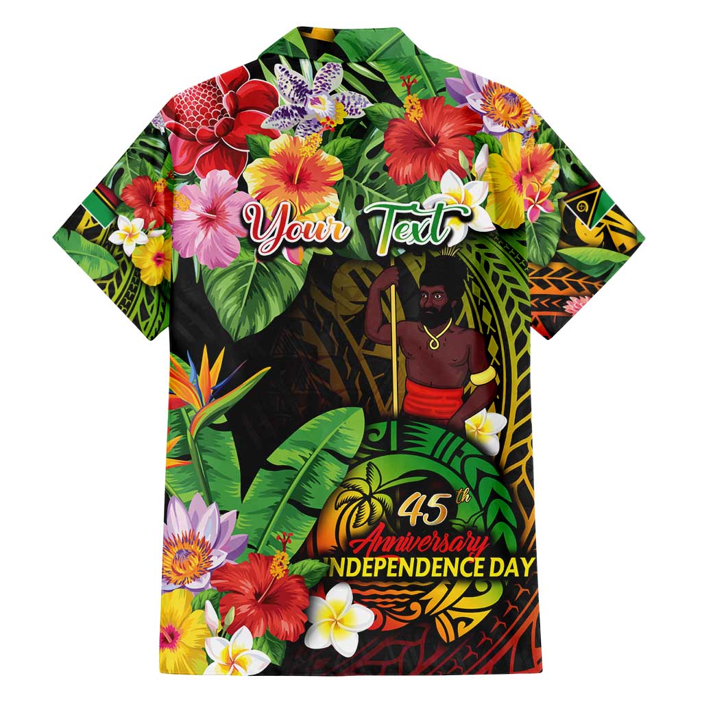 45th Anniversary of Freedom Vanuatu Family Matching Off Shoulder Maxi Dress and Hawaiian Shirt Island Pride Cultural Power Pacific Unity DT02 - Polynesian Pride