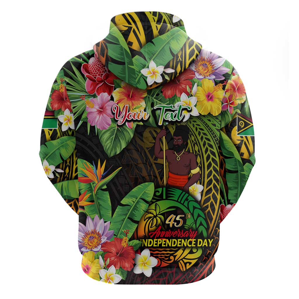 45th Anniversary of Freedom Vanuatu Hoodie Island Pride Cultural Power Pacific Unity