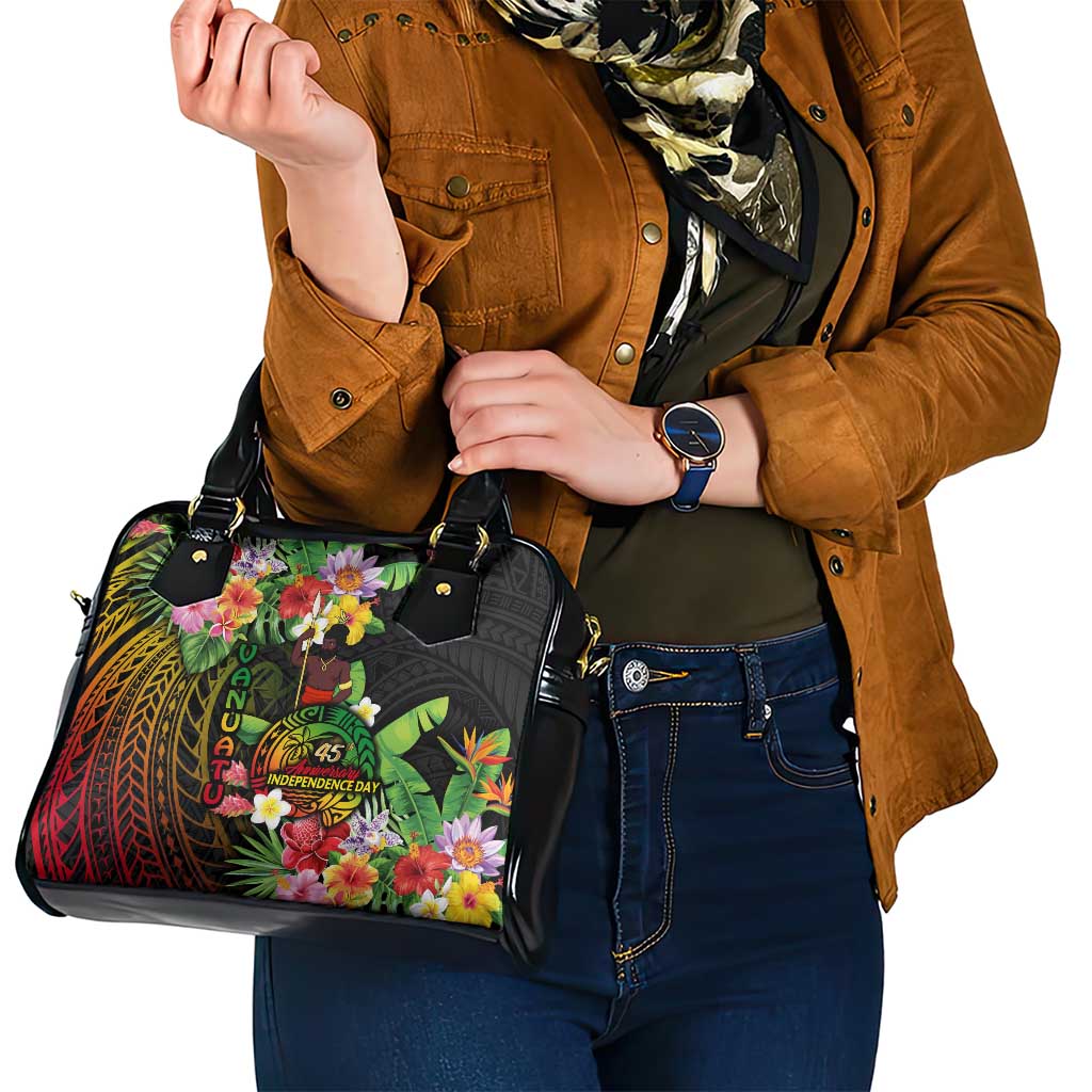 45th Anniversary of Freedom Vanuatu Shoulder Handbag Island Pride Cultural Power Pacific Unity