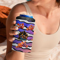 The Ocean Best Dad 4 in 1 Can Cooler Tumbler Like Marlin Happy Fathers Day To a True Hero DT02 - Polynesian Pride