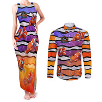 The Ocean Best Dad Couples Matching Tank Maxi Dress and Long Sleeve Button Shirt Like Marlin Happy Fathers Day To a True Hero DT02 Art - Polynesian Pride