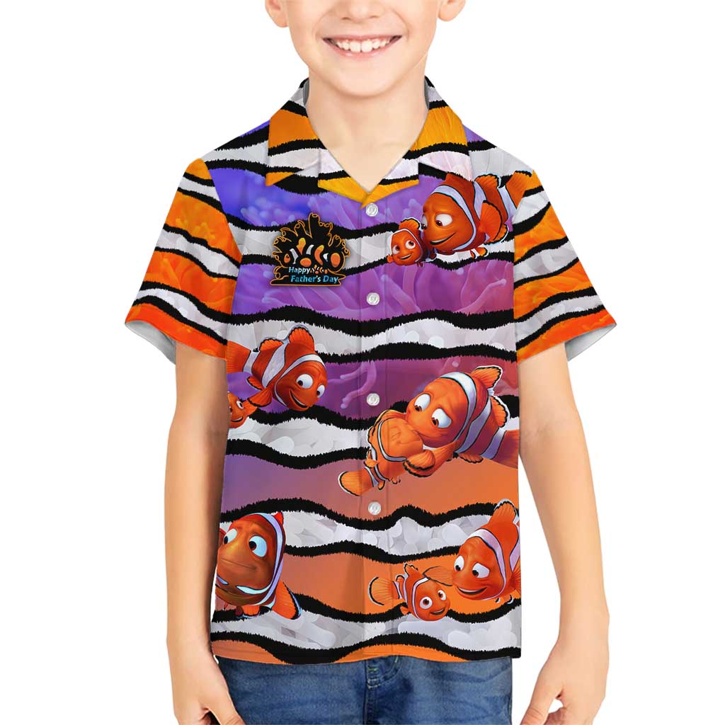 The Ocean Best Dad Family Matching Summer Maxi Dress and Hawaiian Shirt Like Marlin Happy Fathers Day To a True Hero DT02 Son's Shirt Art - Polynesian Pride