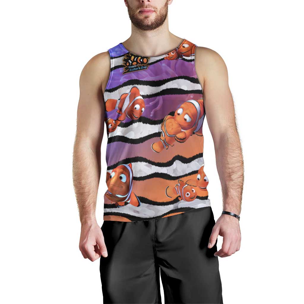 The Ocean Best Dad Men Tank Top Like Marlin Happy Fathers Day To a True Hero - Polynesian Pride