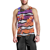The Ocean Best Dad Men Tank Top Like Marlin Happy Fathers Day To a True Hero - Polynesian Pride