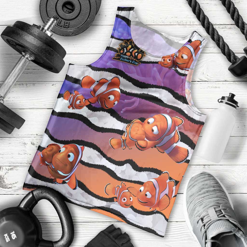 The Ocean Best Dad Men Tank Top Like Marlin Happy Fathers Day To a True Hero - Polynesian Pride
