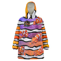 The Ocean Best Dad Wearable Blanket Hoodie Like Marlin Happy Fathers Day To a True Hero DT02 One Size Art - Polynesian Pride