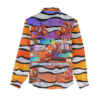 The Ocean Best Dad Women Casual Shirt Like Marlin Happy Fathers Day To a True Hero DT02 - Polynesian Pride