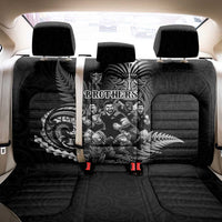 All Black Brothers Rugby Back Car Seat Cover New Zealand Maori Haka DT02 - Polynesian Pride