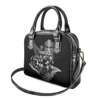 All Black Brothers Rugby Shoulder Handbag New Zealand Maori Haka