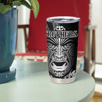 All Black Brothers Rugby Tumbler Cup New Zealand Maori Haka DT02 - Polynesian Pride